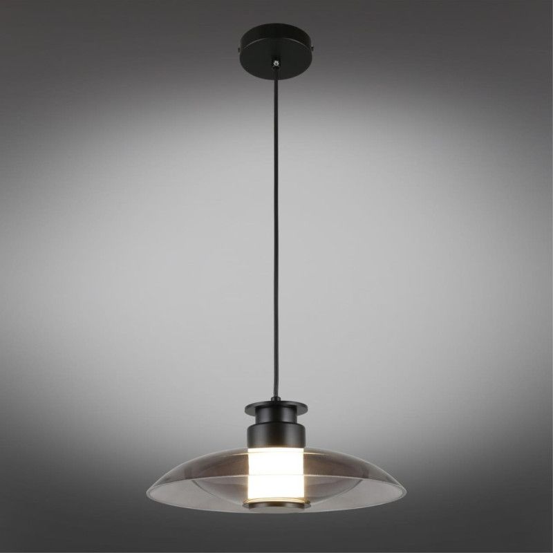 Подвесной светильник 30*40-200 см, 1*LED, 10W, 4000K, Aployt Stefa APL.648.06.10, черный