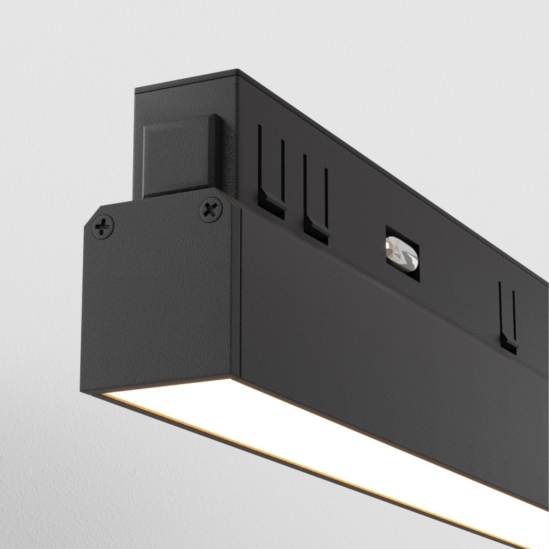 Трековый светильник 30 см, 12W, 3000K Maytoni Technical BASIS Exility LED TR030-2-12W3K-B черный