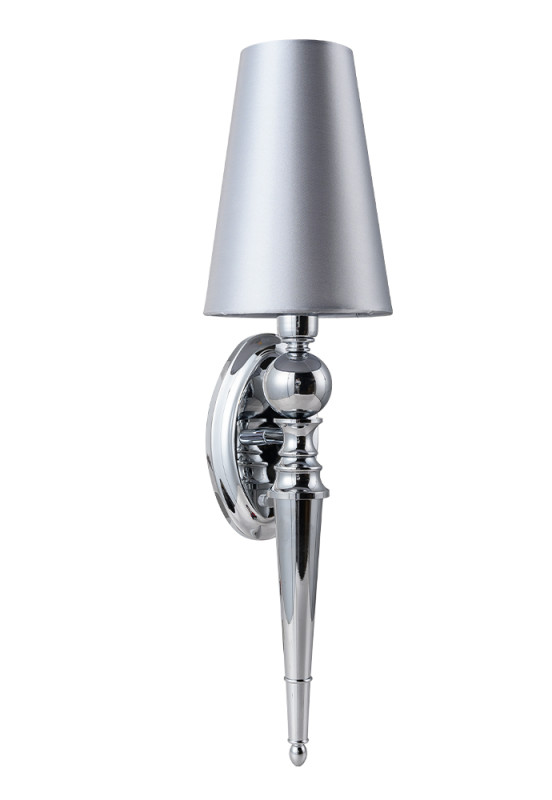 Бра 14 см Crystal Lux PER AP1 CHROME/SILVER Серебряный