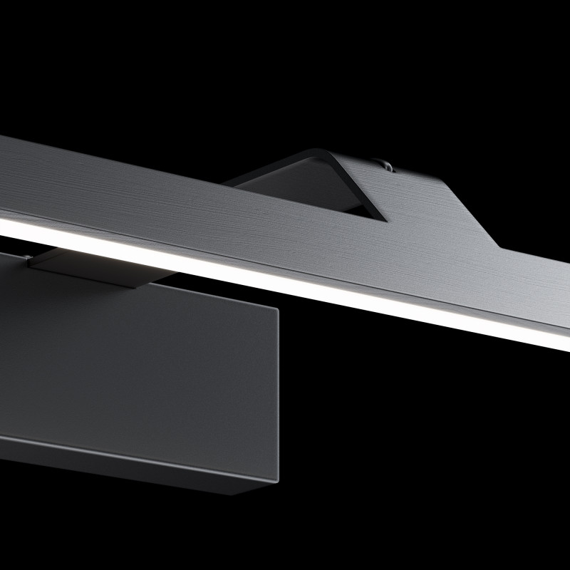 Подсветка 52 см Maytoni Mirror Decart MIR010WL-L12B4K, 12W LED, 4000K, черный