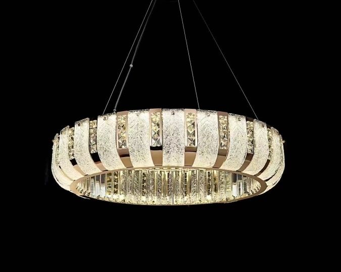 Люстра 8901-800, D800*H160* LED, 140W, 3000/4000/6000K, Alva Donna, GD