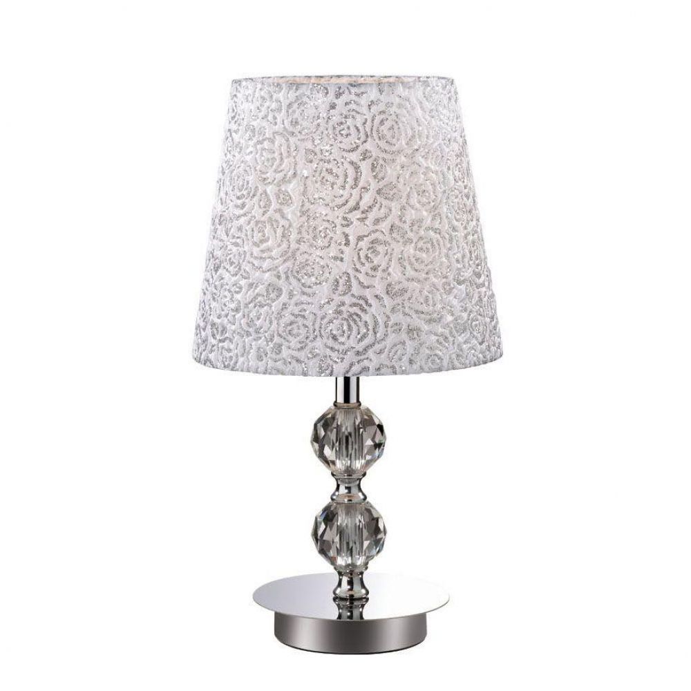Настольная лампа Ideal Lux Le Roy TL1 Medium, 25*46 см хром 073422