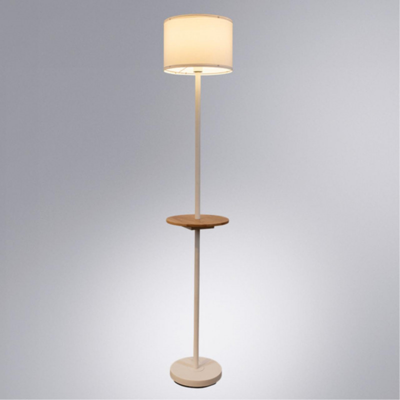 Торшер 32 см Arte Lamp COMBO A4056PN-1WH белый