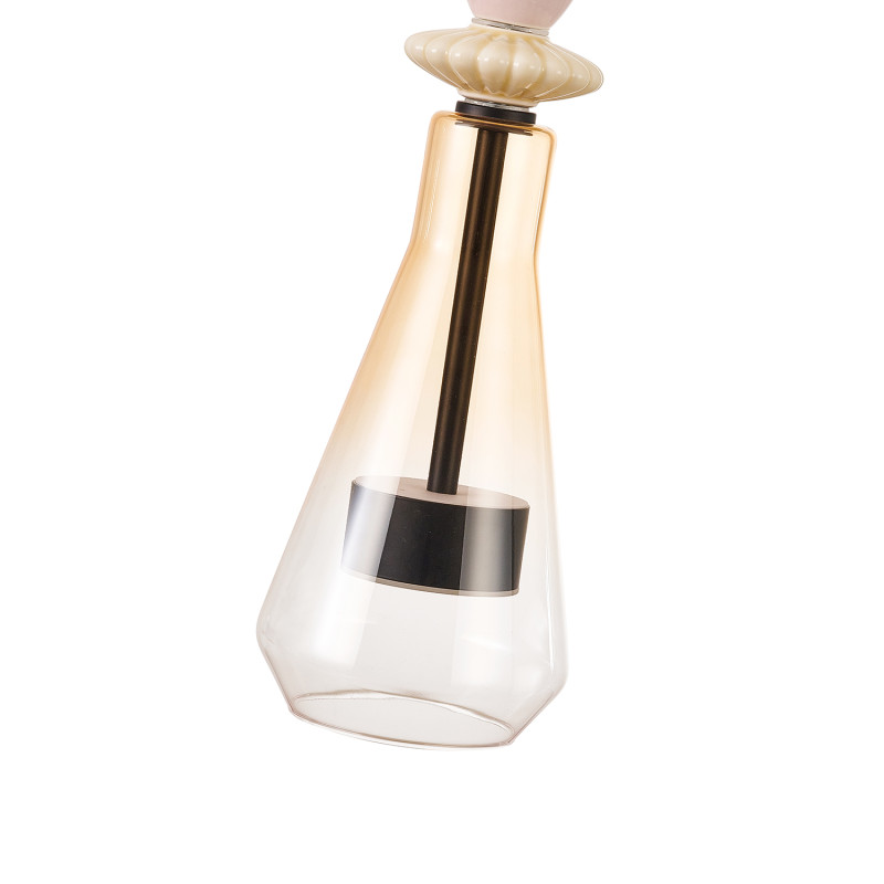 Подвесной светильник 12,5*180 см, LED, 9W, 4000К, Favourite Dolci 4465-1P черный