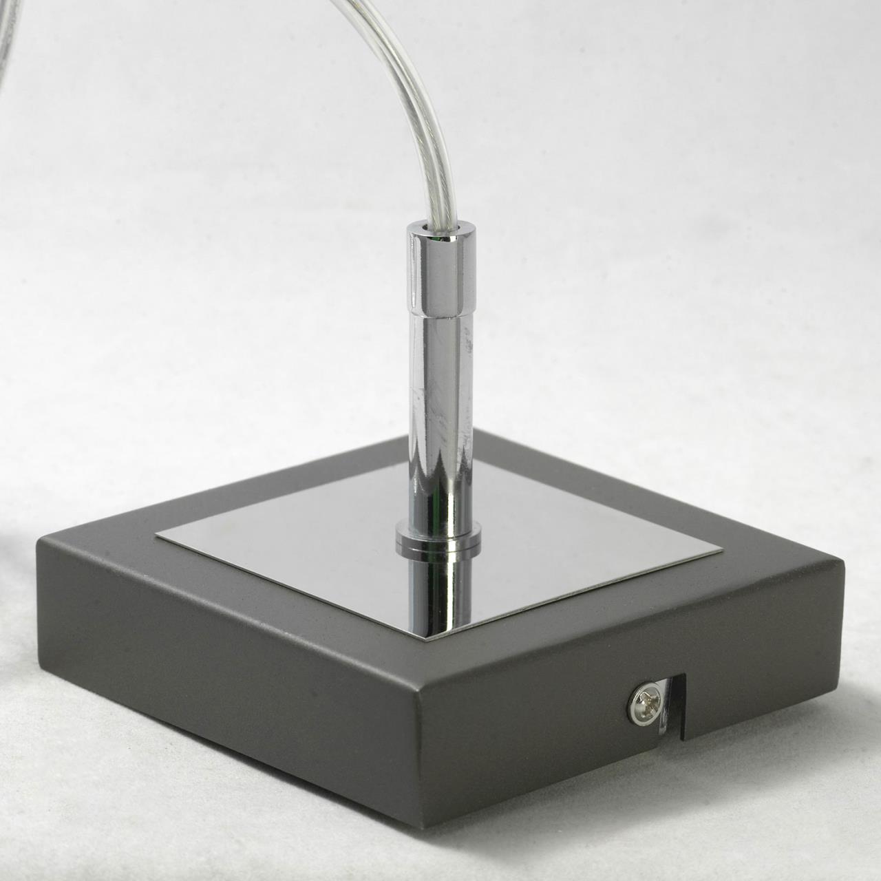 Светильник 10 см Lussole Costanzo LSL-9006-01 хром/венге