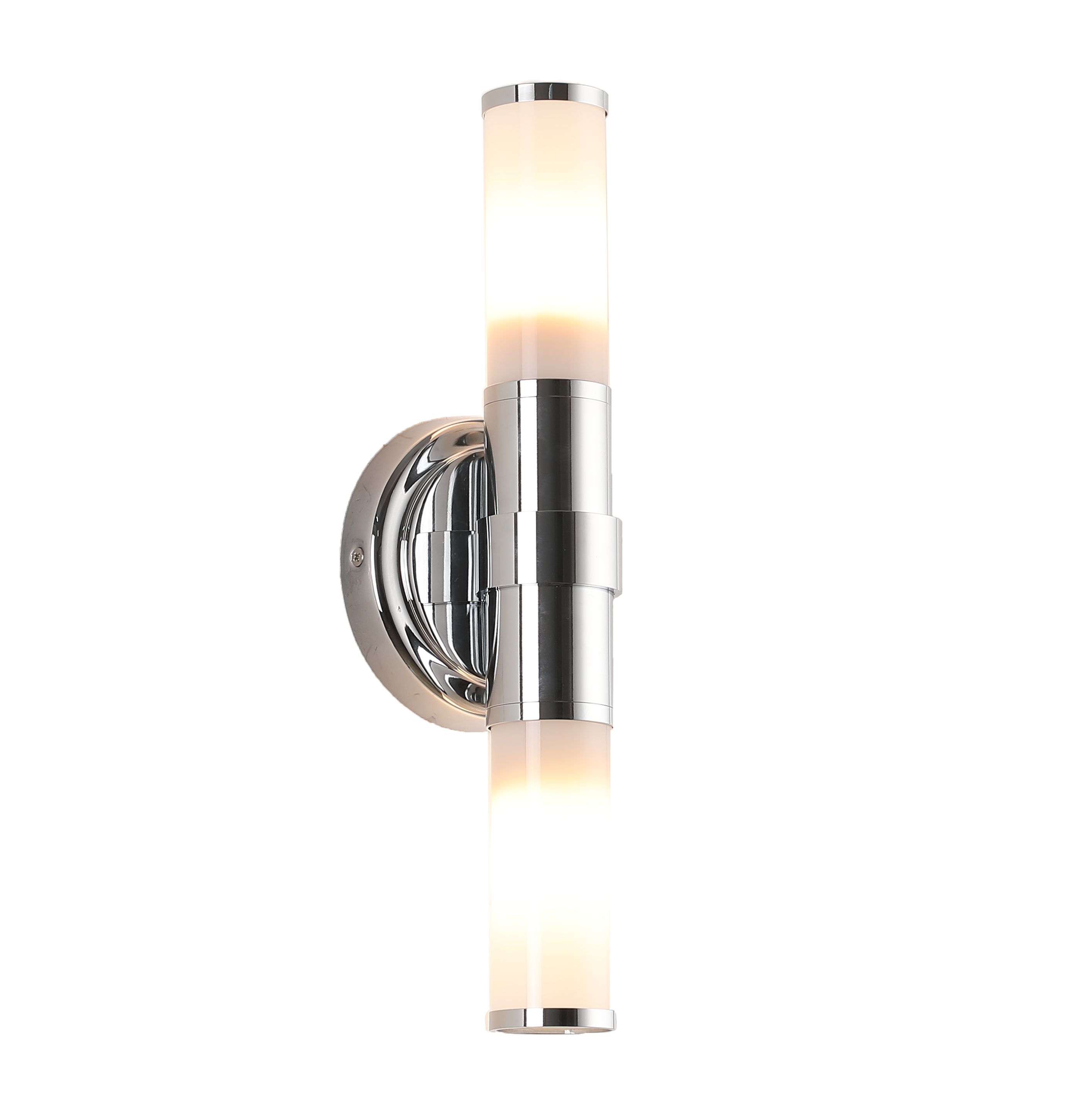 Настенный светильник 12*8*36 см, E14  4000K хром Zortes Libbero ZRS.27506.2
