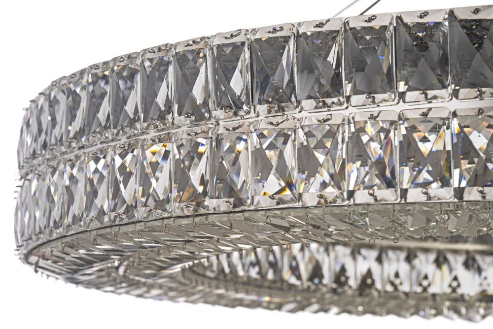 Люстра подвесная *100* см, 12*E14*40W, Arti Lampadari Sora Sora E 1.5.100.100 N, Никель