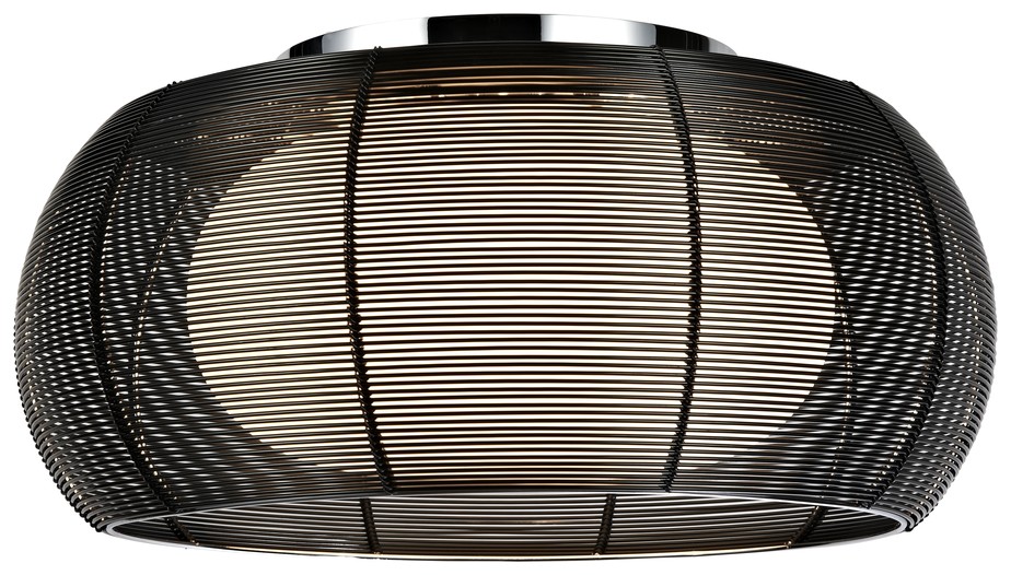 Светильник потолочный Wertmark Setmo WE220.02.227, 40*40 см, хром, черный