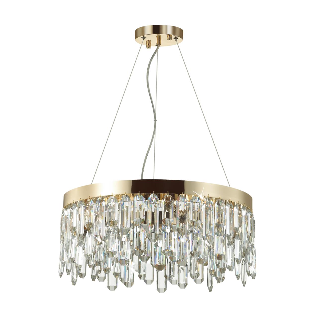 Подвесной светильник Диаметр 51 см Odeon Light Dakisa 4986/6 Золото
