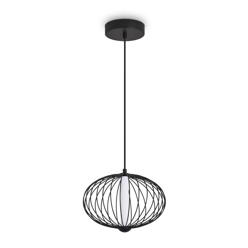 Светильник 30 см, 8W, 3000K, Freya Sabi FR6131PL-L10B, черный