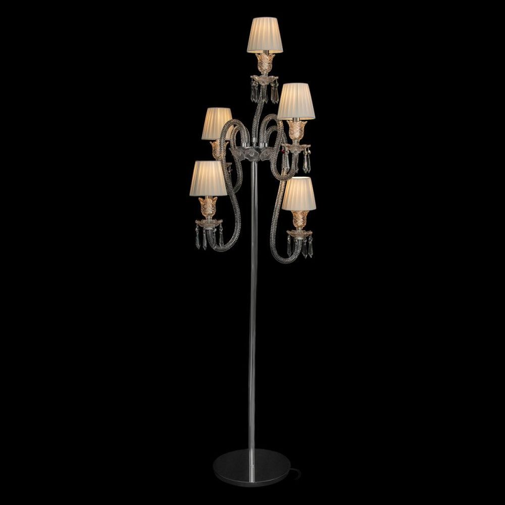 Торшер 175 см, Loft IT Lord 10558F White, хром
