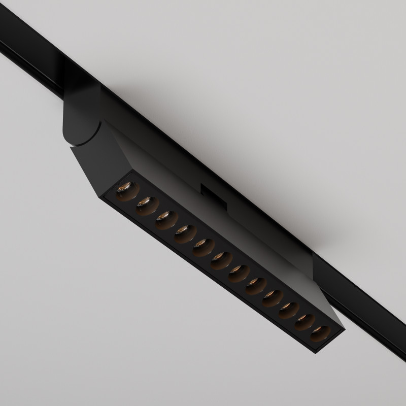 Трековый светильник 2,2*22,1*10,6 см, LED 12W 2700K 36° Maytoni Technical Points rot Exility TR033-2-12W2.7K-B черный