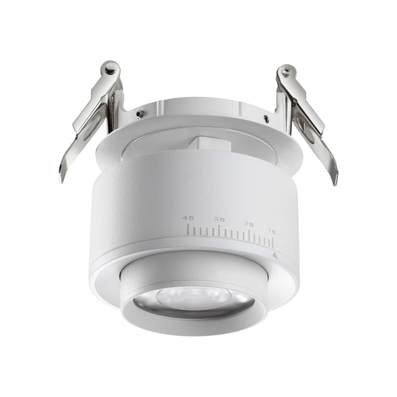 Светодиодный светильник 8 см, 18W, 4000K, Novotech Spot Eddy 358945, белый