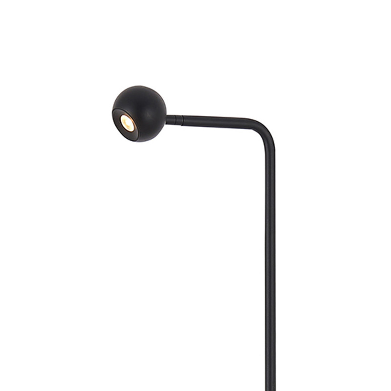 Торшер 24,7*21*125,3 см, LED *  6W, 3000К Mantra Eyes 7512, черный