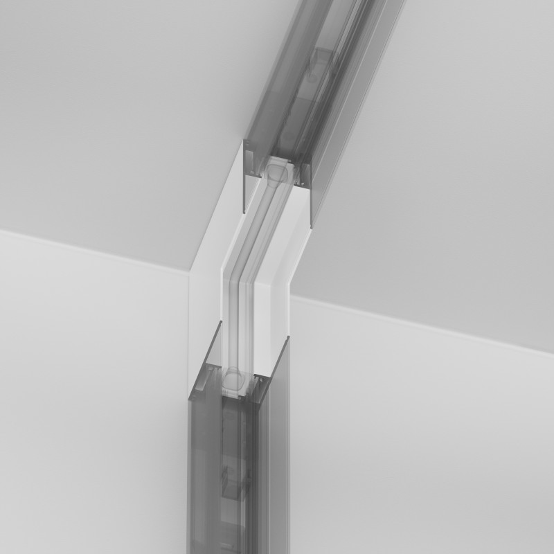 Комплектующие для накладной трековой системы Maytoni Technical Magnetic track system S35 TRA004ICL-21W белыйIP 20