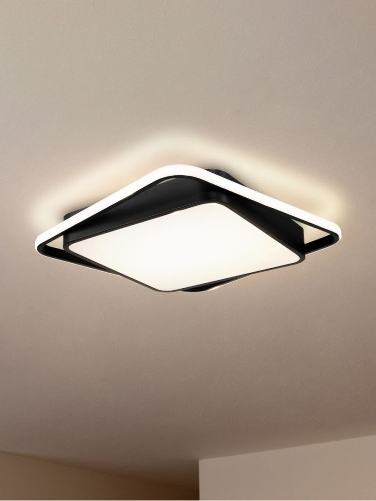 Потолочный светильник 54 см, 88W, 4000K, Freya Arvin FR10030CL-L88B, черный