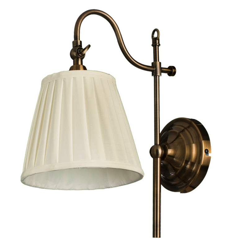 Бра Arte lamp Seville A1509AP-1PB медь