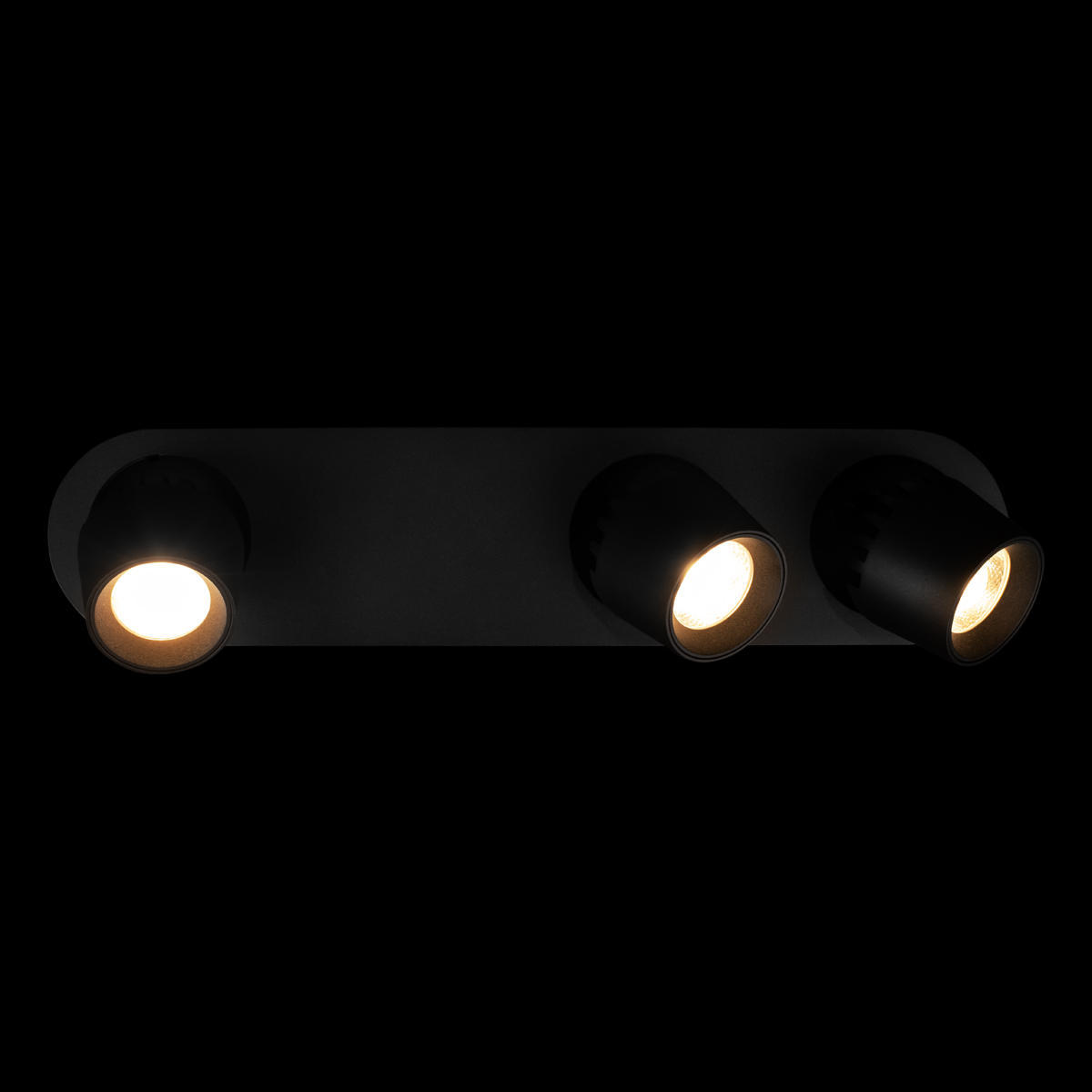 Накладной светильник 32,5*7,5*9 см, 3*LED*7W 4000K LOFT IT Quiet 10320/3 Black черный