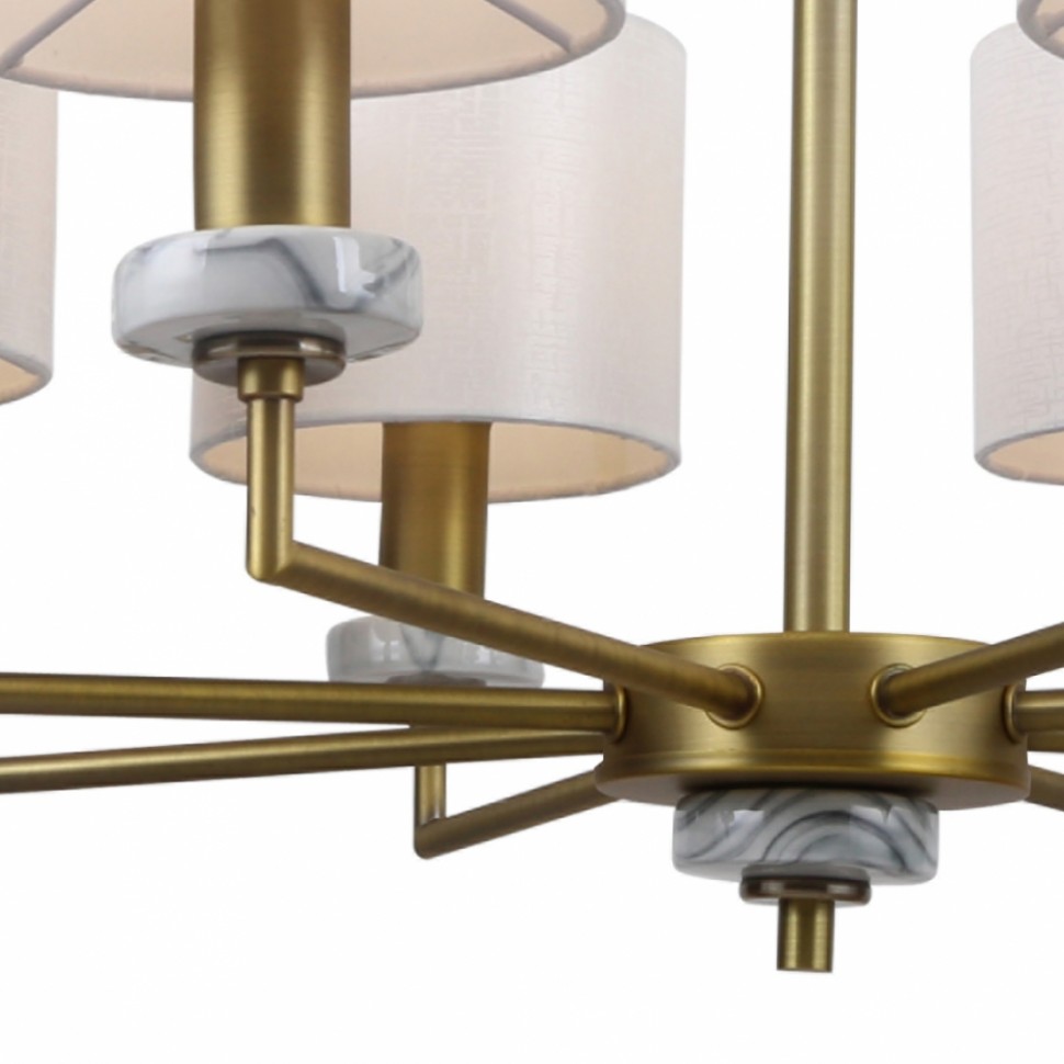 Люстра F-Promo Marbella 2347-8P, D720*H610/870, латунь