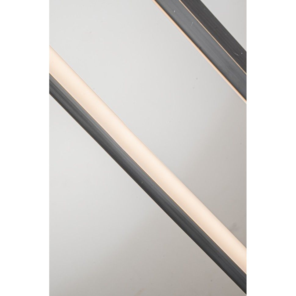 Подвесной светильник 9-160 см, 1*LED*18W, 3000K, Belfast Nevis 86227-1W-60 BL, Черный