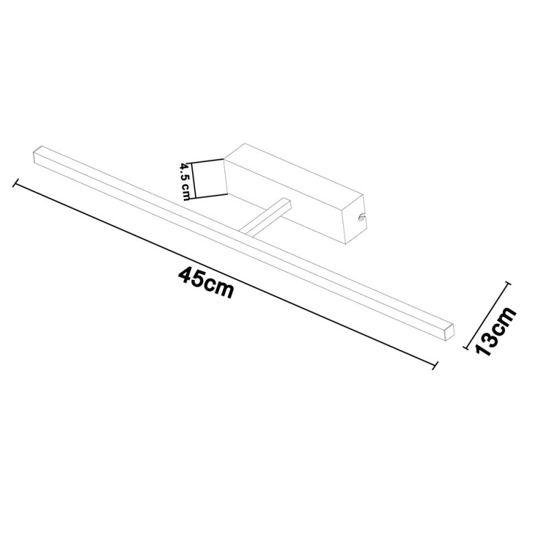 Подсветка 45 см LED Arte Lamp A5308AP-1WH белый