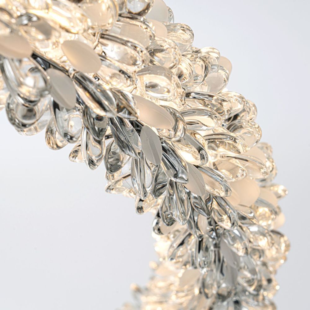 Подвесной светильник 80*40/148 см, LED 88W  3000-6000K MODESTYLE MS.5002.800 CR хром