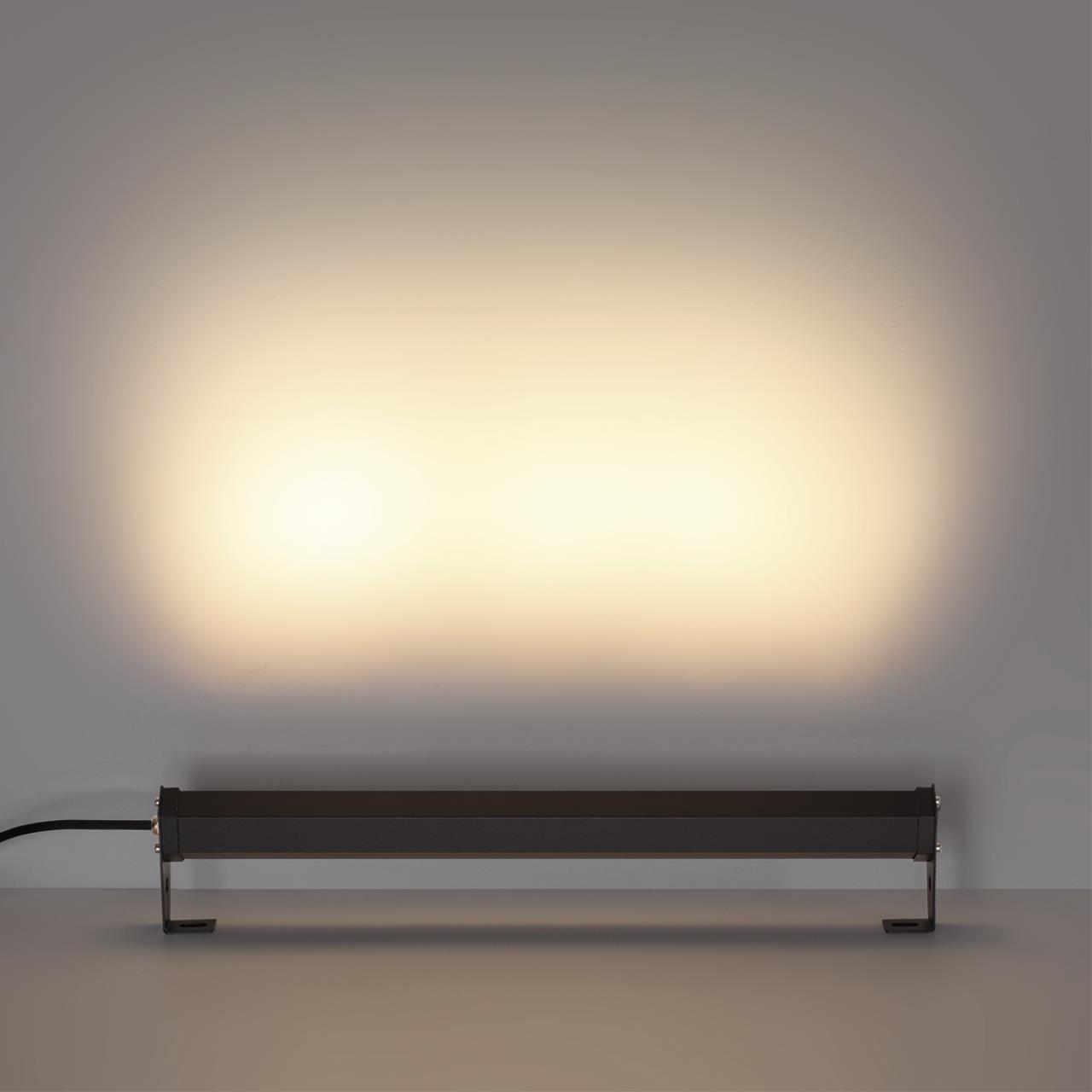 Фасадный светильник 9*50 см, 1*LED*12W Odeon Light GRAZE 7040/10WL черный