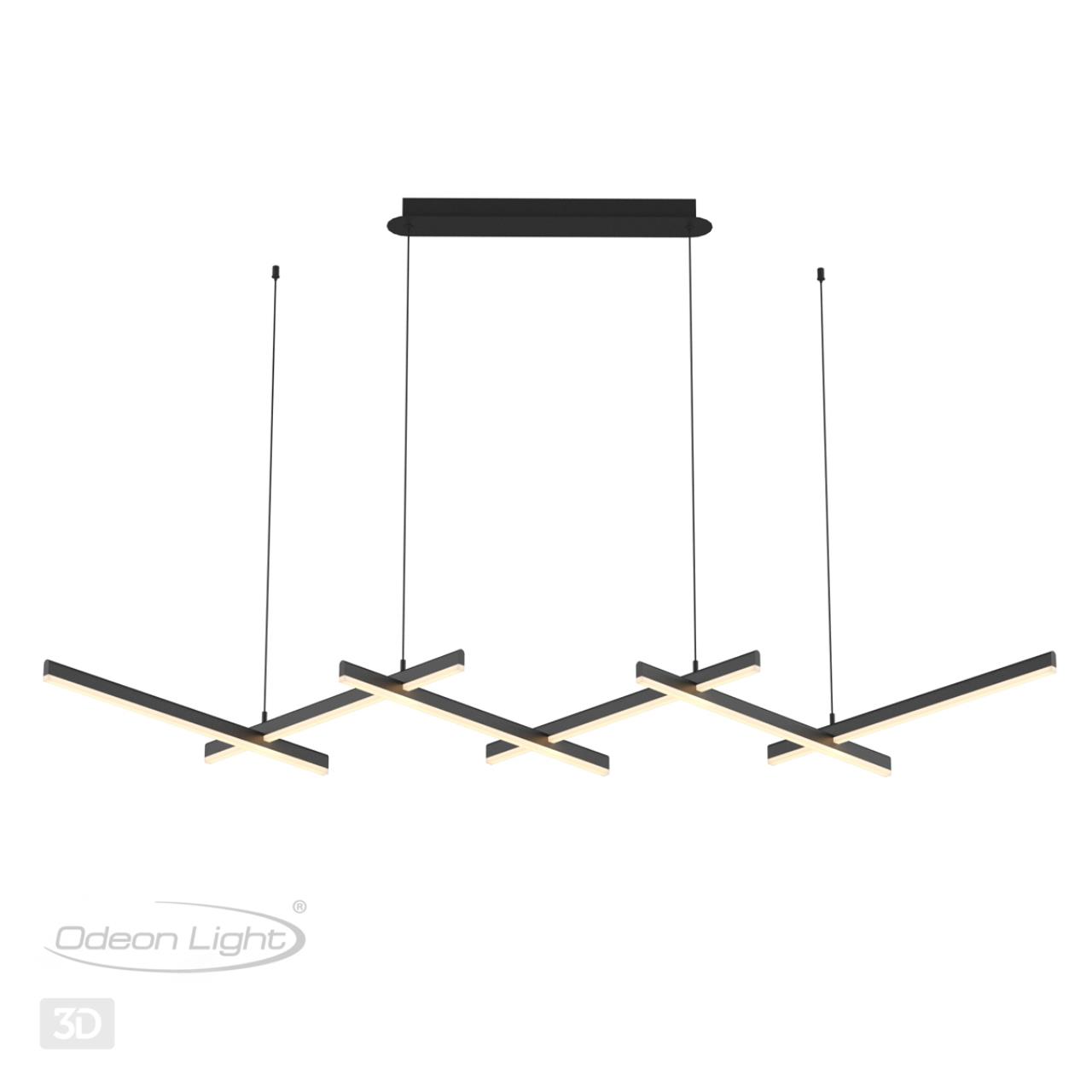 Подвесной светодиодный светильник Odeon Light Rudy 3890/85L