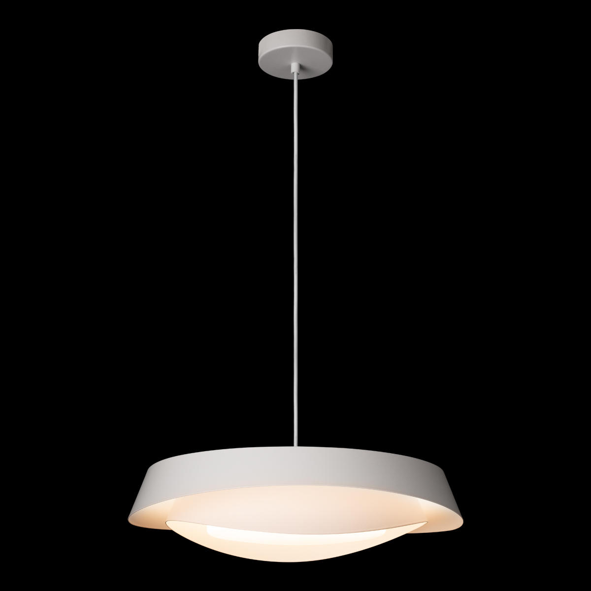 Подвесной светильник 48*20/300 см, 1*LED*30W 4000K LOFT IT Petale 10256P White белый