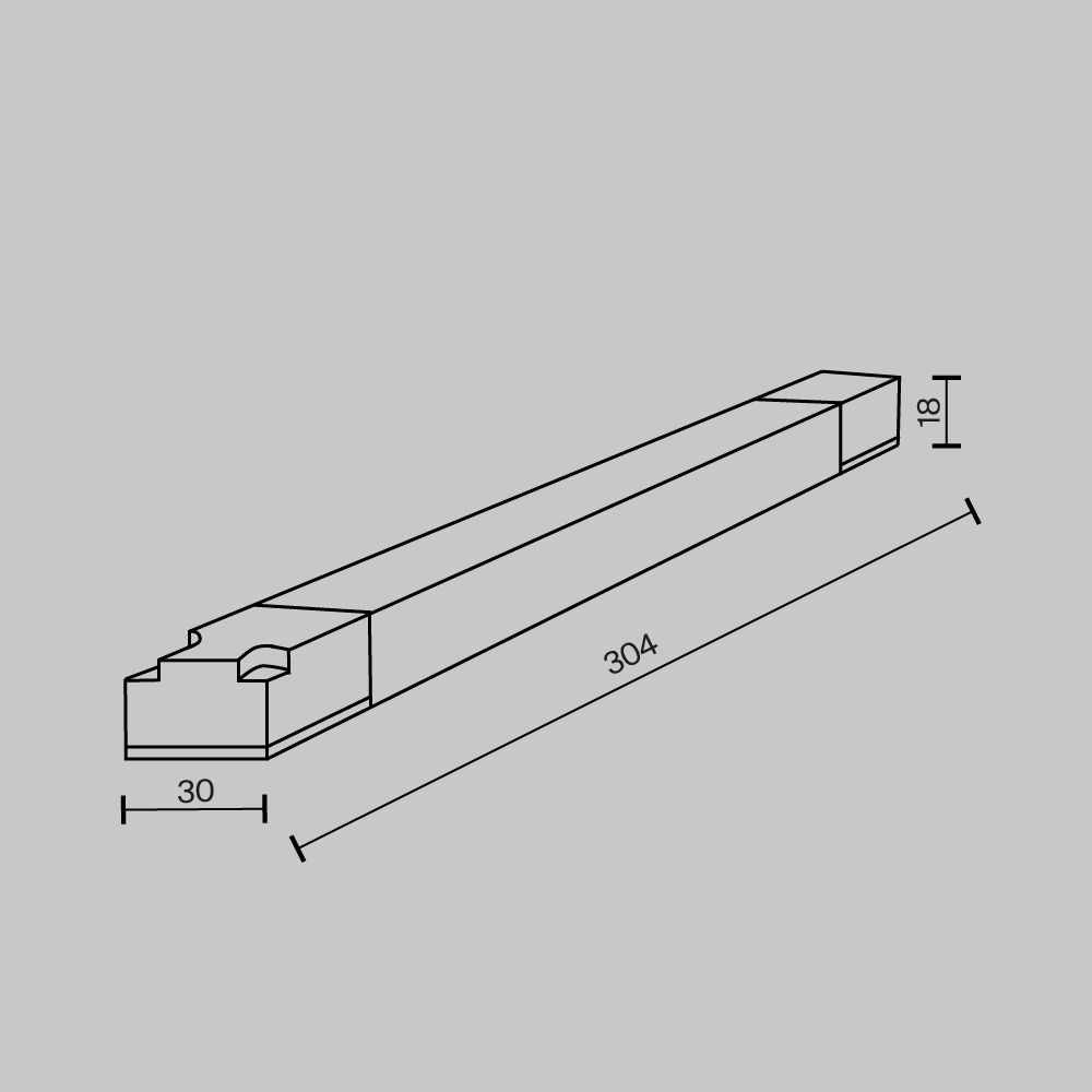 Источник напряжения 24V PSL021-75W-TRIAC-IP20 Maytoni Lighting control  734009