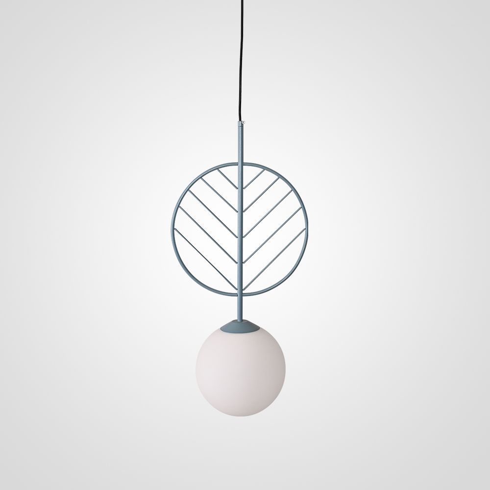 Подвесной светильник LEAF B Голубой 30*30*58 см, 1*E27*60W, ImperiumLoft LEAF01, Голубой