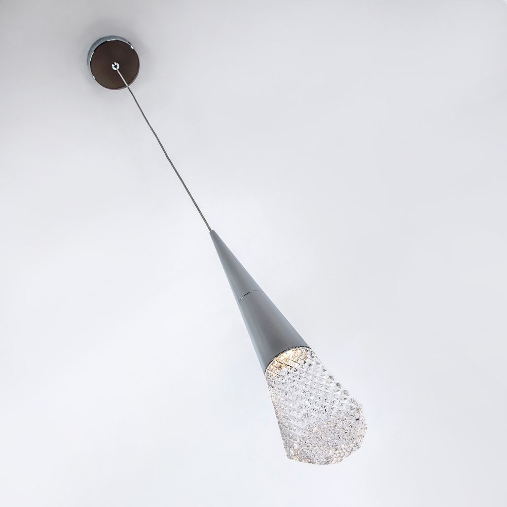 Подвесной светильник 8*8*200 см, LED 3W, 4000K, Хром MODELUX ML.3315.1