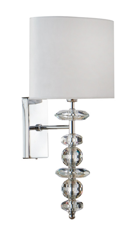 Бра 24*19 см, Crystal Lux ARMANDO AP1.2 CHROME Хром