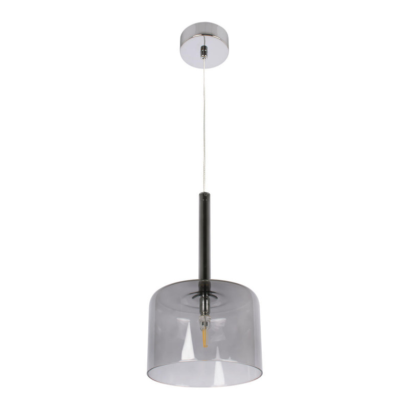 Подвесной светильник 14 см, 1*G4*5W хром Loft It Spillray 10232/A Smoke