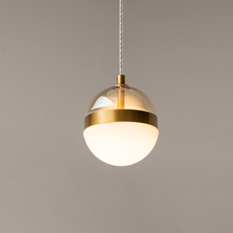 Светильник 12 см, 12W, 3000K, Maytoni Area MOD295PL-L20BS3K, латунь