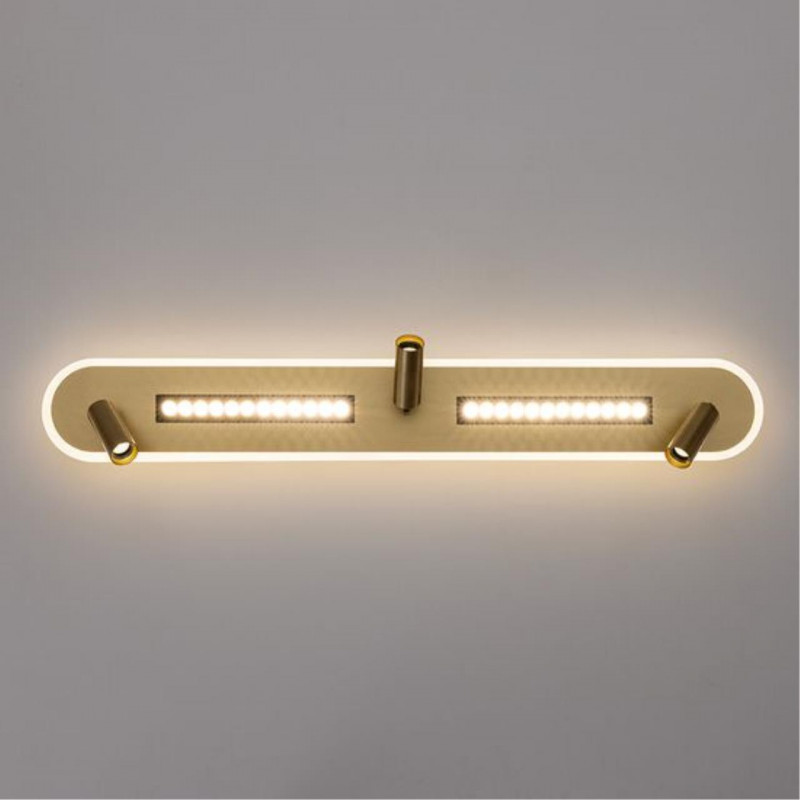 Люстра 84*4*14 см, 1 LED*105W, 4000 К, Arte Lamp Pisces A2220PL-3GO,