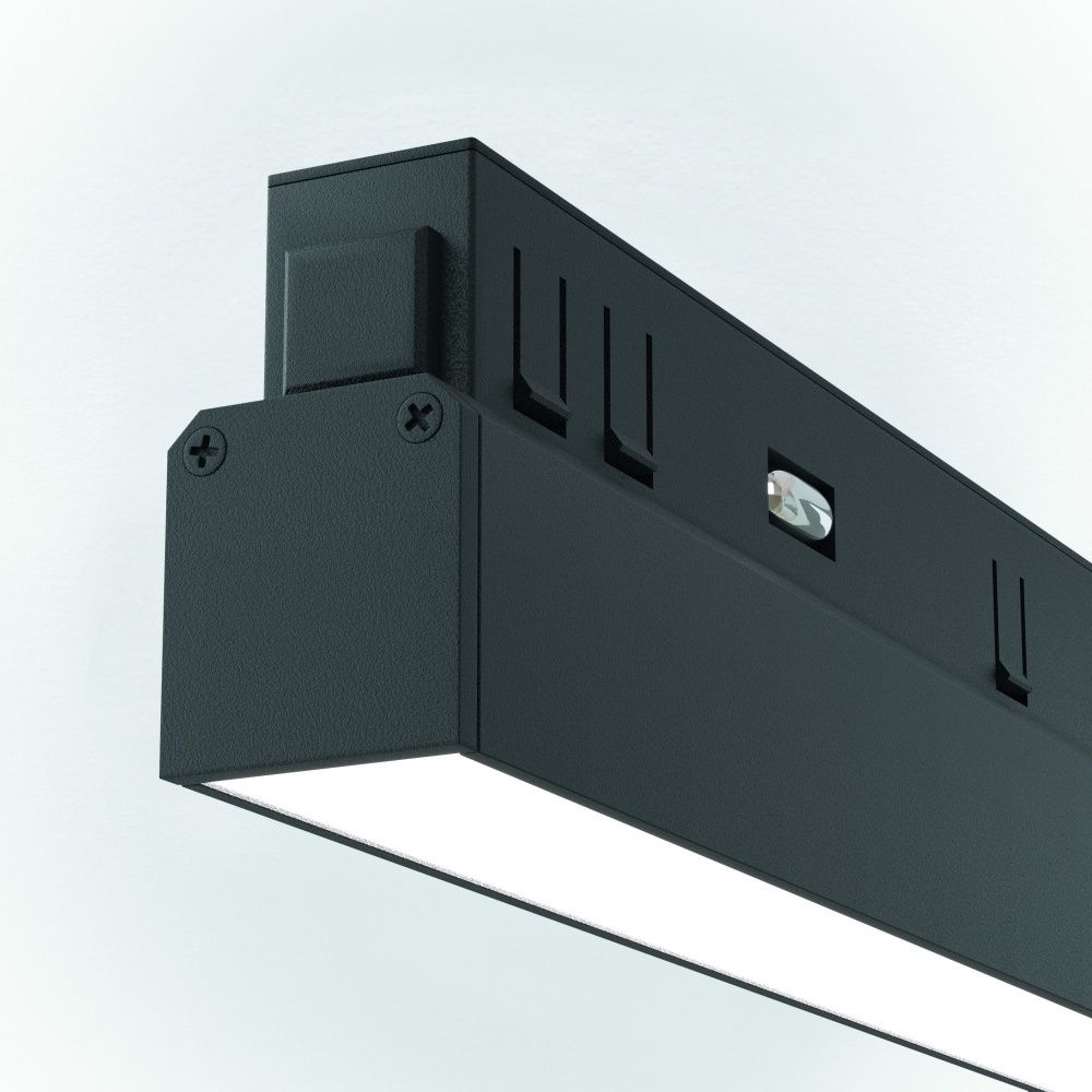 Трековый светильник Basis Exility 2700-6000K 12Вт 120° Dim Dali2, 30,4*2,22-4,36 см, LED*12W, Maytoni TR030-4-12WTW-DD2-B, Черный