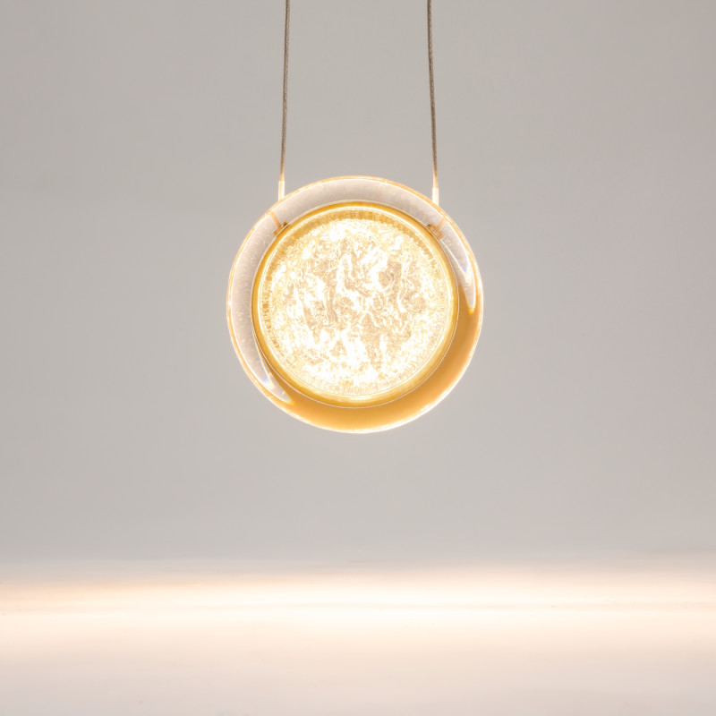 Подвесной светильник 12,6*12*316 см, LED, 3000К, Maytoni Pharao MOD361PL-L7BS3K латунный
