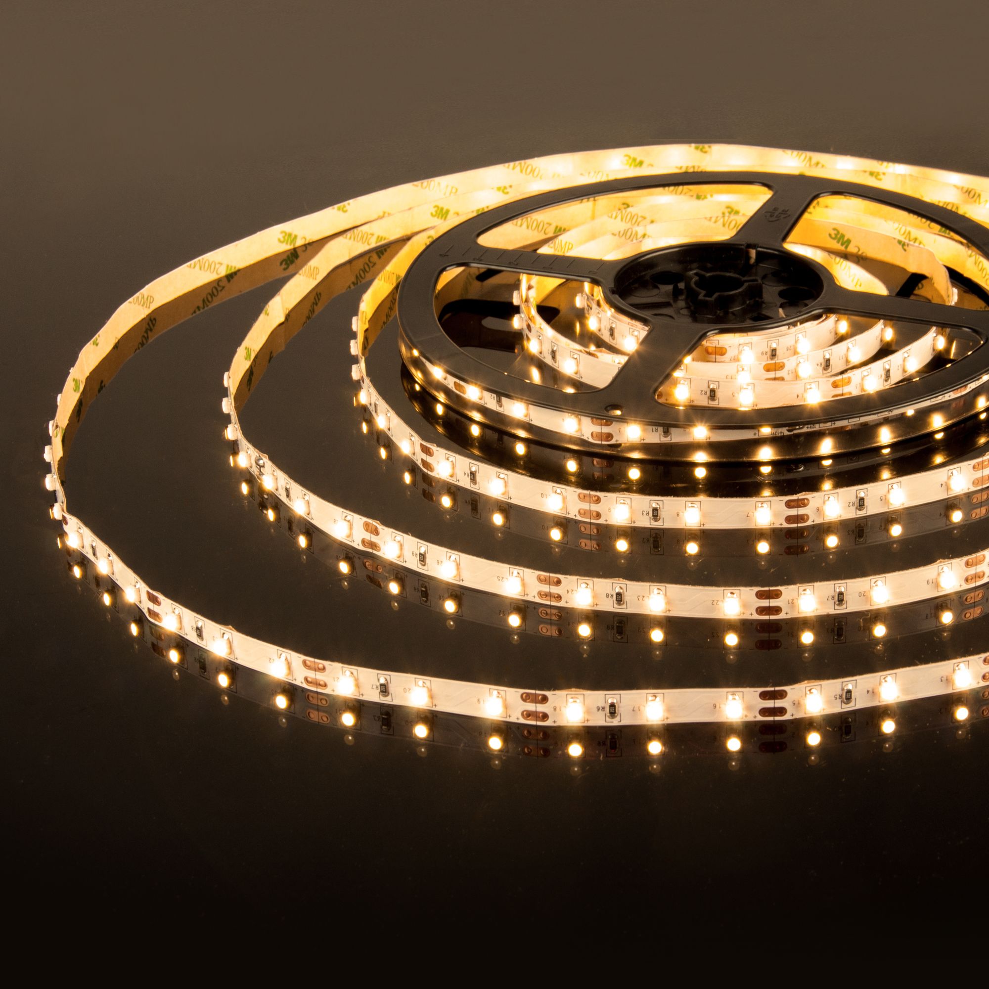 Светодиодная лента Лента светодиодная 24V 9,6W 120Led 2835 IP65 теплый белый, 5м Elektrostandard