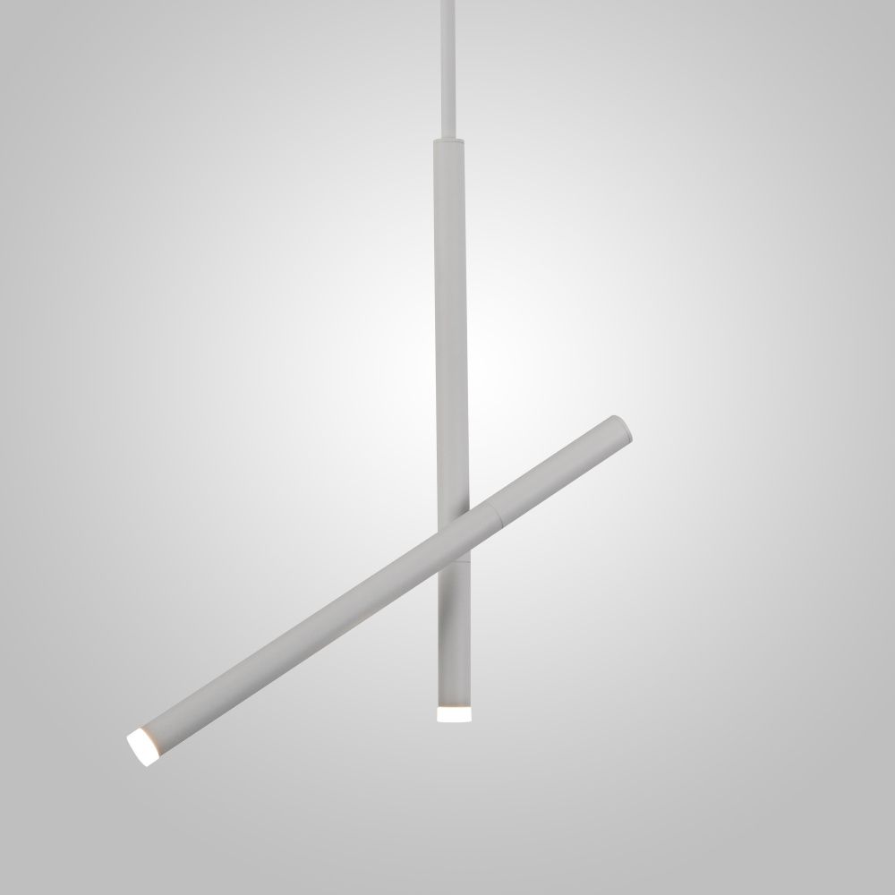 Подвесной светильник GORDIAN White 6W 45*6*57 см, 2*LED*3W, 3000, 4000, 5000K, ImperiumLoft gordian01, Белый