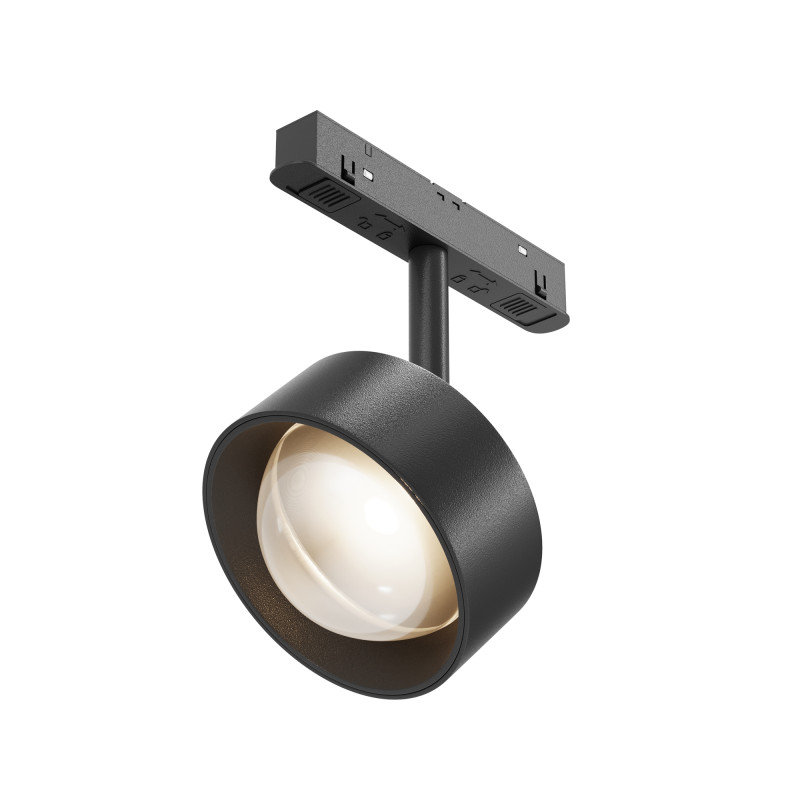 Светильник на шине 9*9*13,4 см,  LED, 15W, 3000К, Maytoni Technical Lens TR217-2-15W3K-B черный