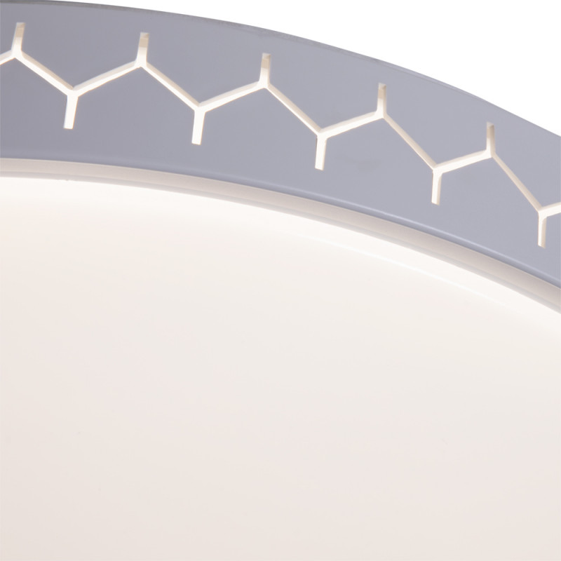Светильник 49 см, 72W, 2700-7000K Arte Lamp SIMONE A2682PL-72WH белый