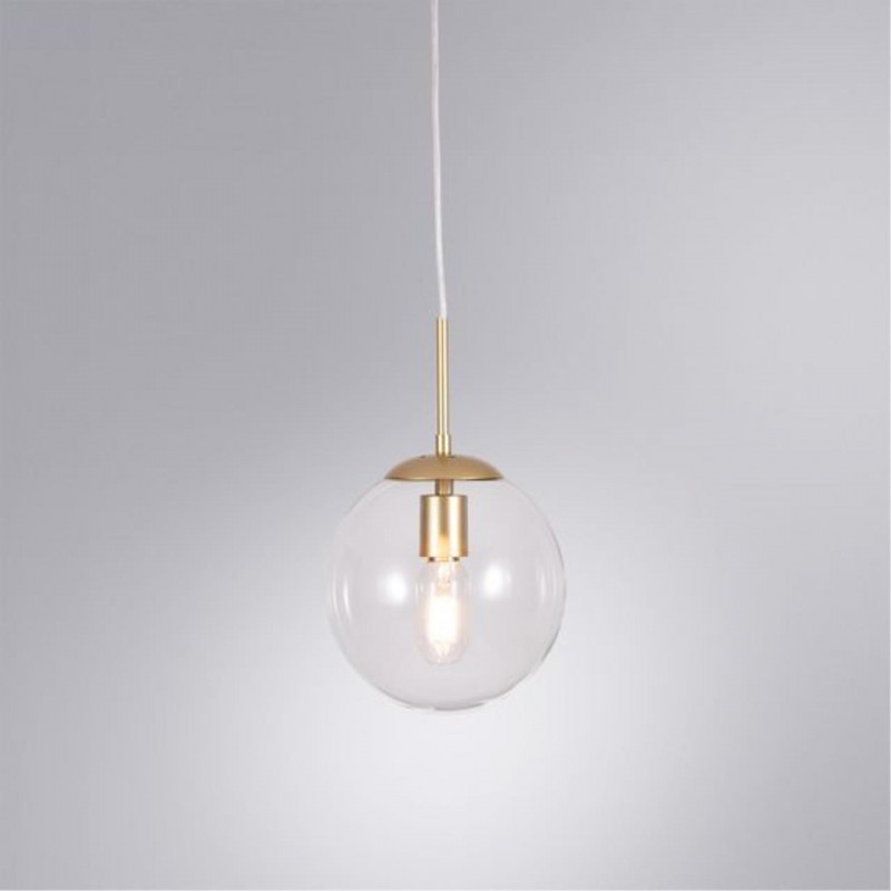 Подвесной светильник 20*32 см, 1*E27 золотистый Arte Lamp Volare A1920SP-1GO