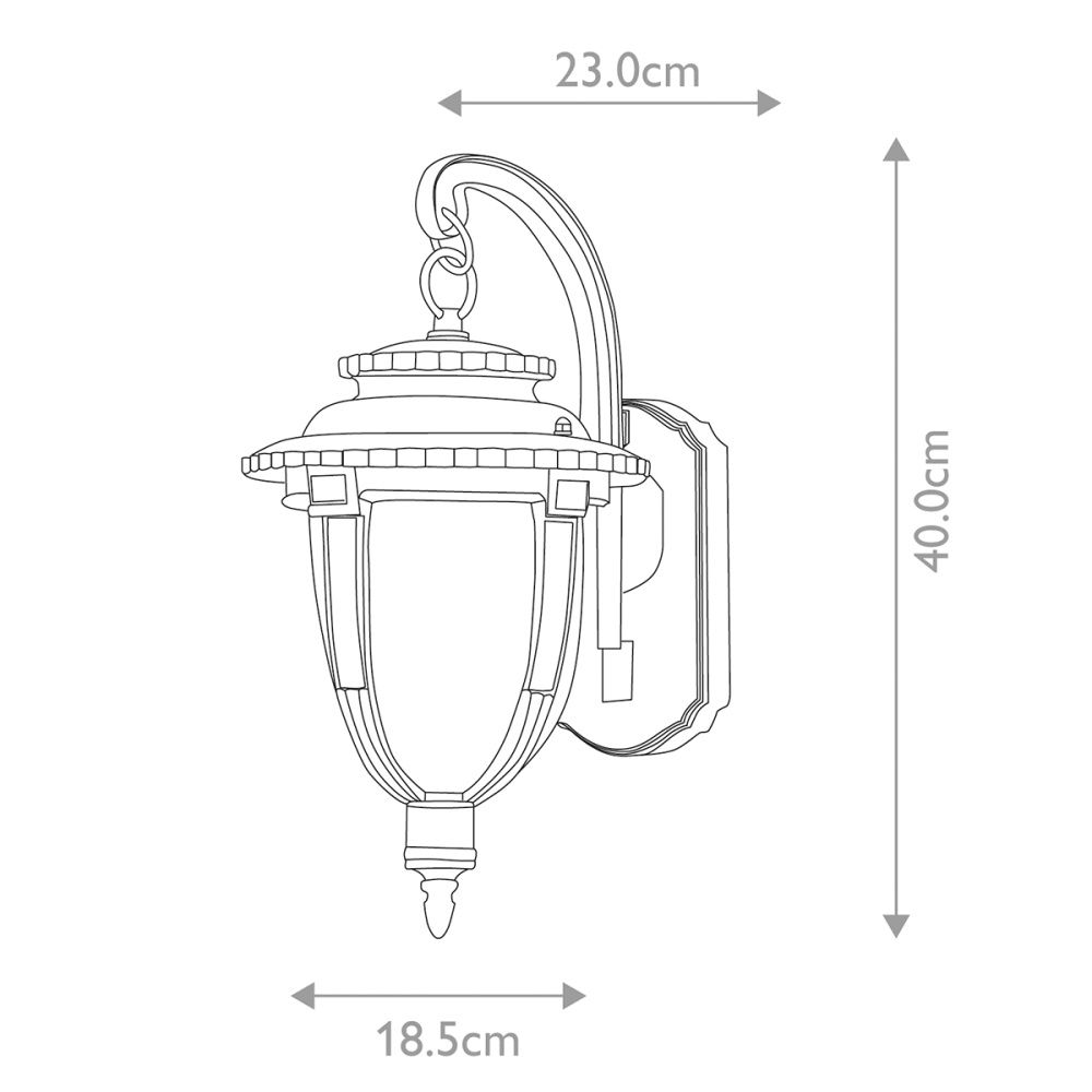 Настенный фонарь Elstead Exterior, Арт. STL2-M-WB