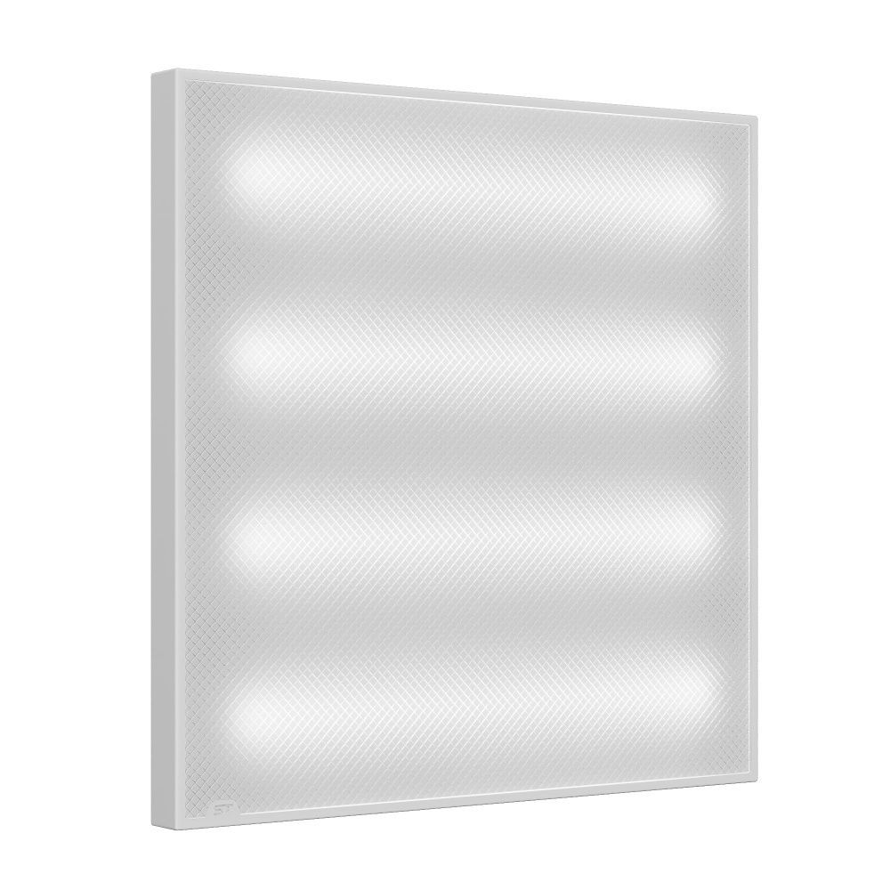 Светильник ДВО IP40 595*595*40мм 36W 4200лм 4000К призма, Армстронг St Luce  STP-A-1001-P-36-4K-40