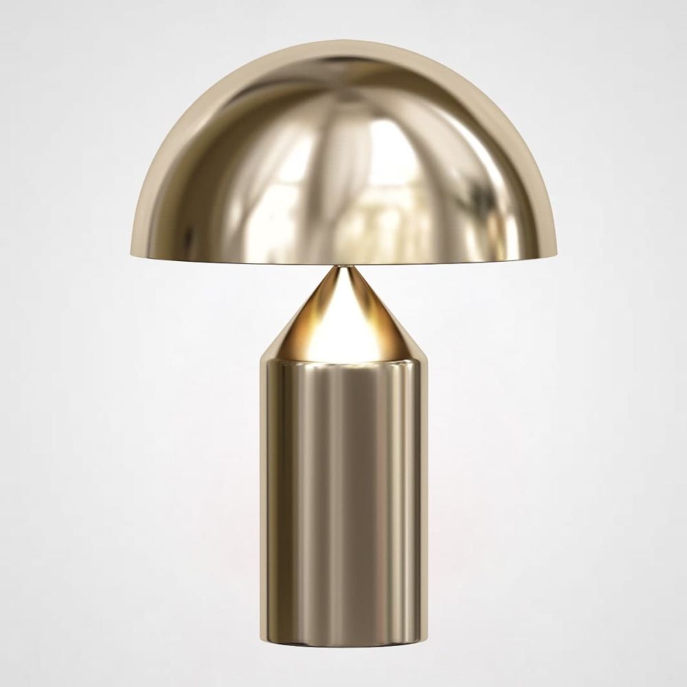 Настольная лампа Atollo Table Lamp gold H35 25*25*35 см, 1*E14*40W, ImperiumLoft 43.121, Золотистый