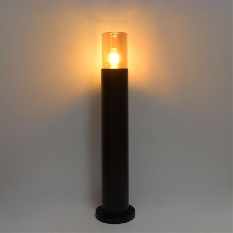 Ландшафтный светильник 9*60 см, 1*E27*40W  Arte Lamp Seginus A6515PA-1BK черный