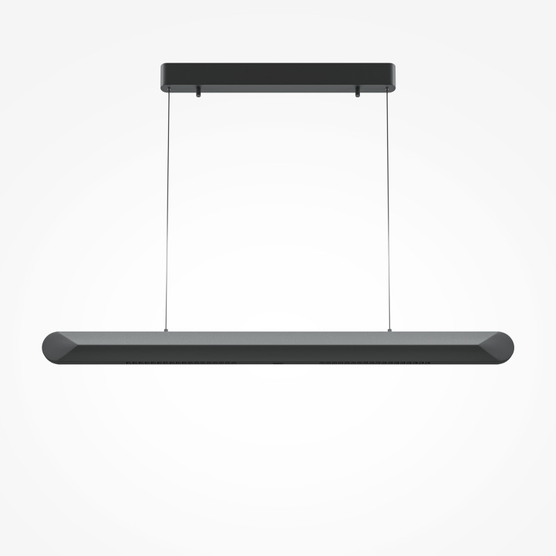 Подвесной светильник 120*4*314 см, LED, 40W, 3000К, Maytoni Motion MOD276PL-L40B3K черный