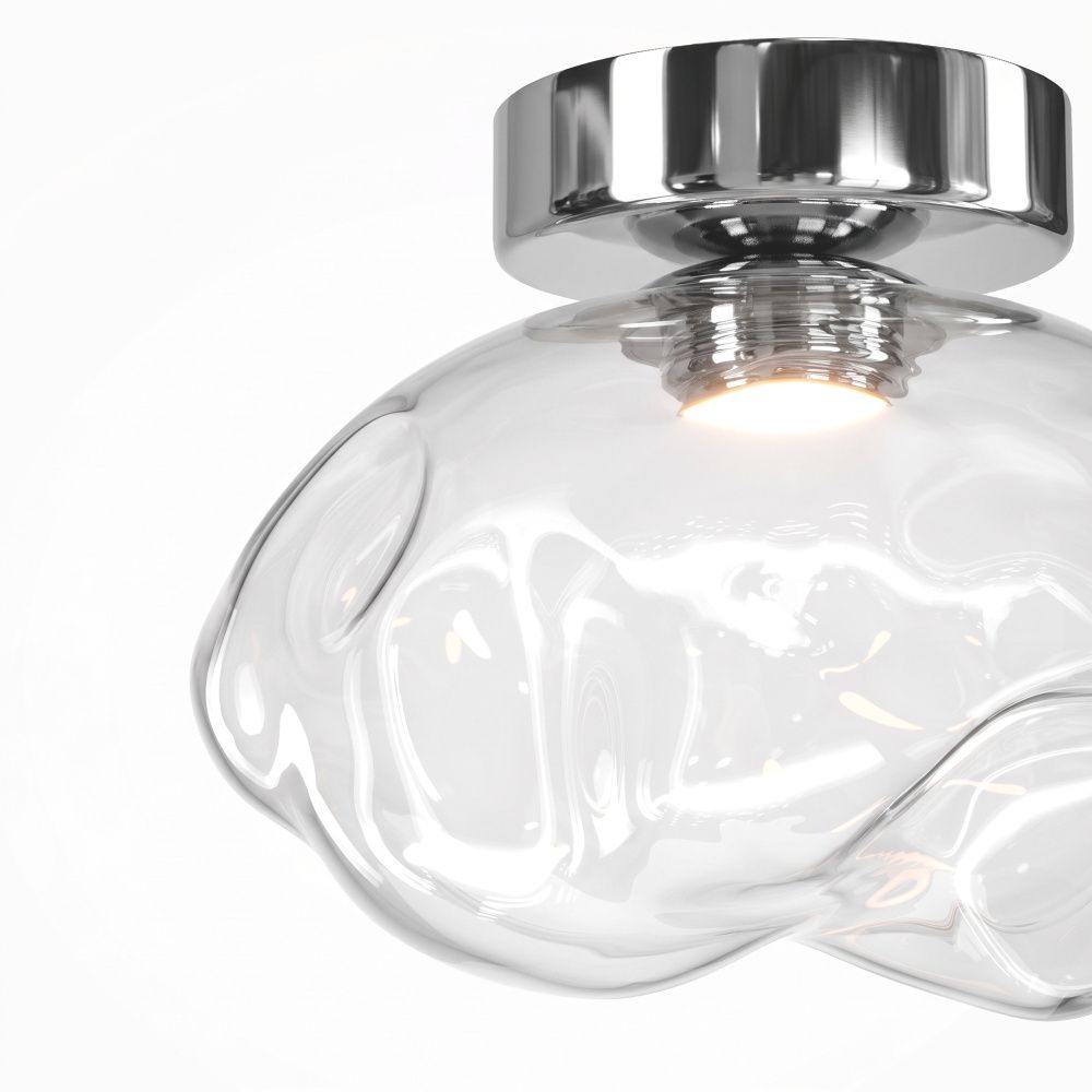 Светильник *24*-18,5 см, *LED*8W, 3000K, Maytoni Malleata MOD516CL-L8PT3K, Платина