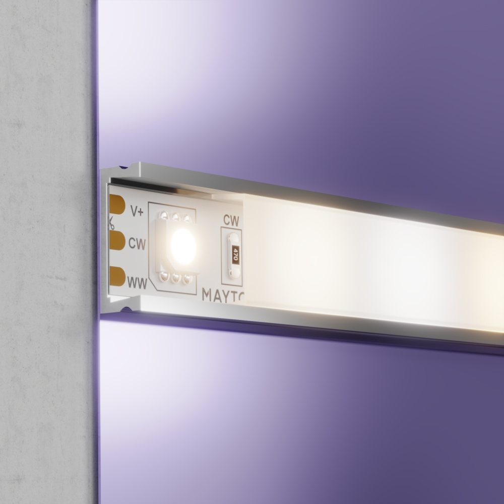 Светодиодная лента 24V 5050 14,4W/м Комбинированная (MIх) 5м IP20 Maytoni Led Strip  Белый, цена за метр, продается по 5 м